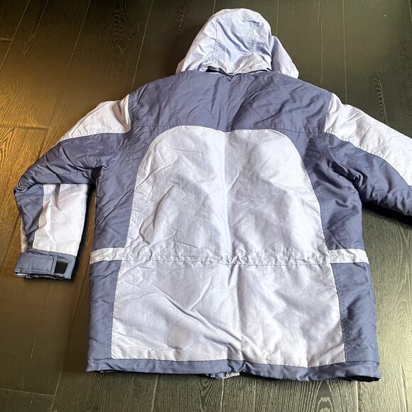 PERFORMANCE OUTFITTERS Vintage Blue Heavyweight Jacket Snow Quilted Large - Picture 6 of 6